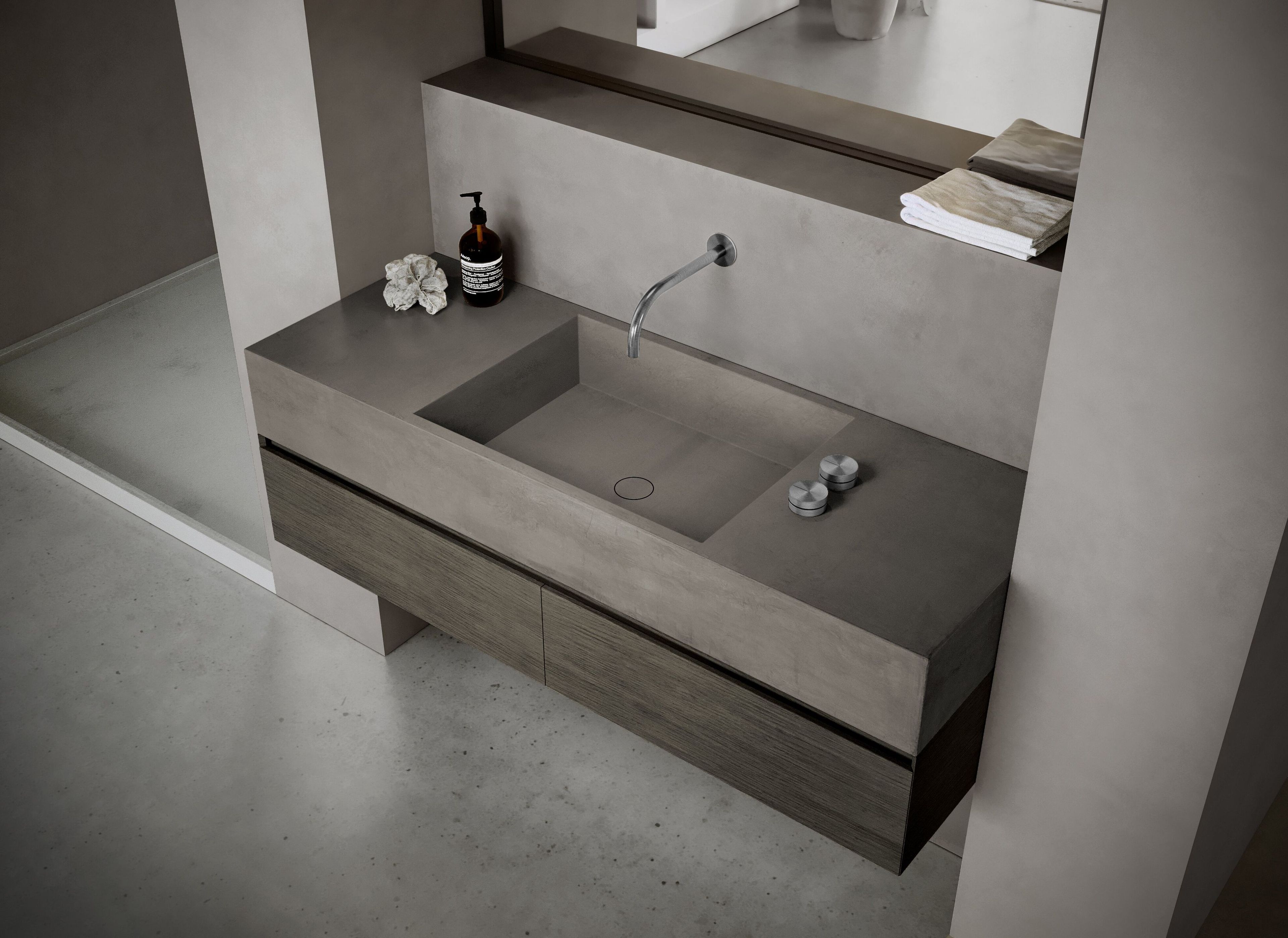 Прямоугольный подвесной одиночный умывальник COCOON Maison ARCH-00045271 - Вид №8