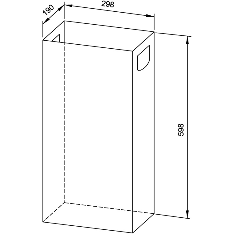 731195 Контейнер для мусора WP152 WAGNER_EWAR A-LINE Wagner Ewar  - Вид №1