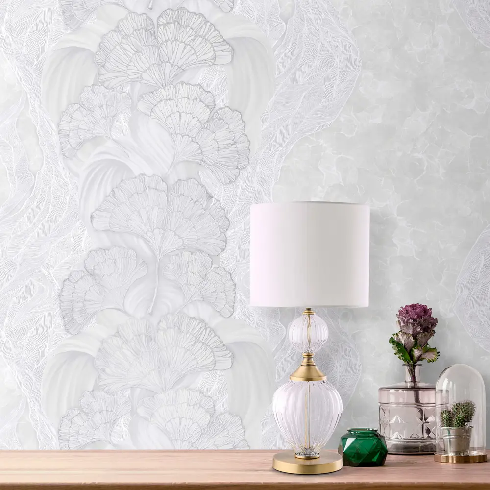 Обои флизелиновые Erismann Lina серые 1.06 м ЭР6046803 STLM-2001089 - Вид №2