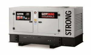 Дизельный генератор Genmac STRONG G60IS в кожухе с АВР