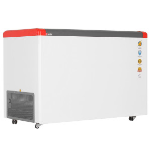 1109646 Морозильный ларь Frostor Gellar FG 400 С белый, красный