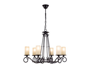 Металлическая люстра