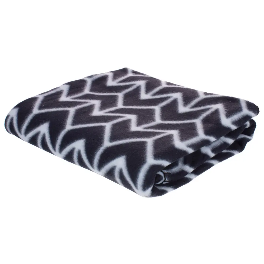 Плед «Malta» 130х170 см флис цвет чёрный Santreyd STLM-2177610