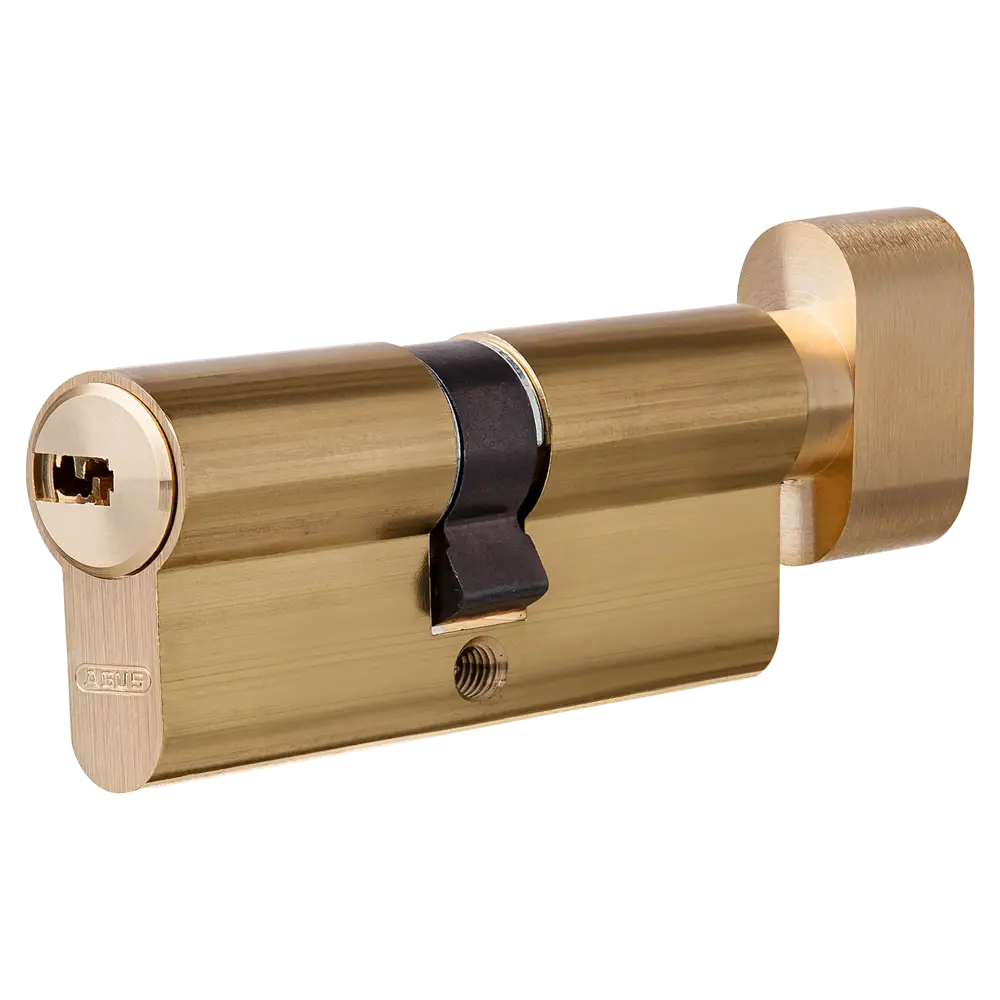 Цилиндр Abus 30х30 мм, ключ/вертушка, цвет золото 82389979 STLM-2084569 D6