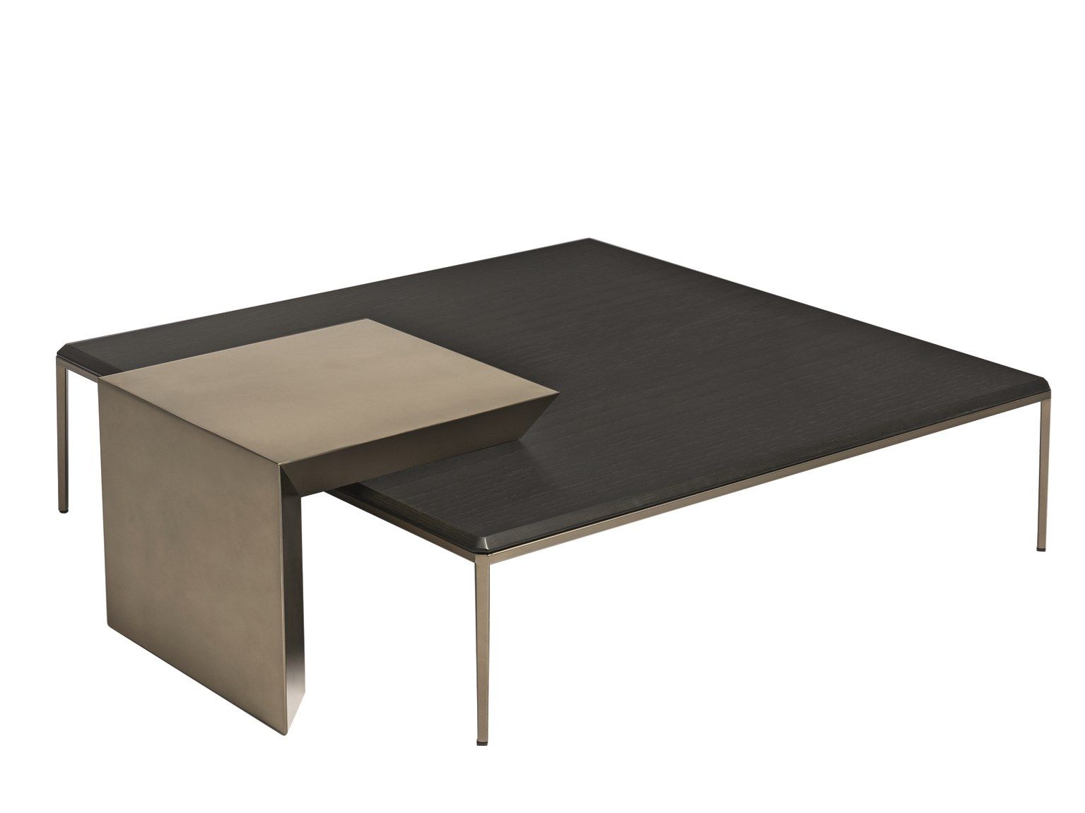 Деревянный квадратный журнальный столик Shake Нью-Йорк ARCH-00076694 - Вид №1