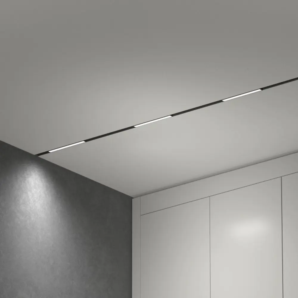 Трековый светильник линейный Elektrostandard Slim Magnetic светодиодный 10 Вт магнитный черный регулируемый белый свет 89418596 STLM-2051907  - Вид №3