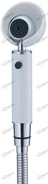 JUSTIME Настенная лейка душа из хромированной латуни Story sun-id-1444050