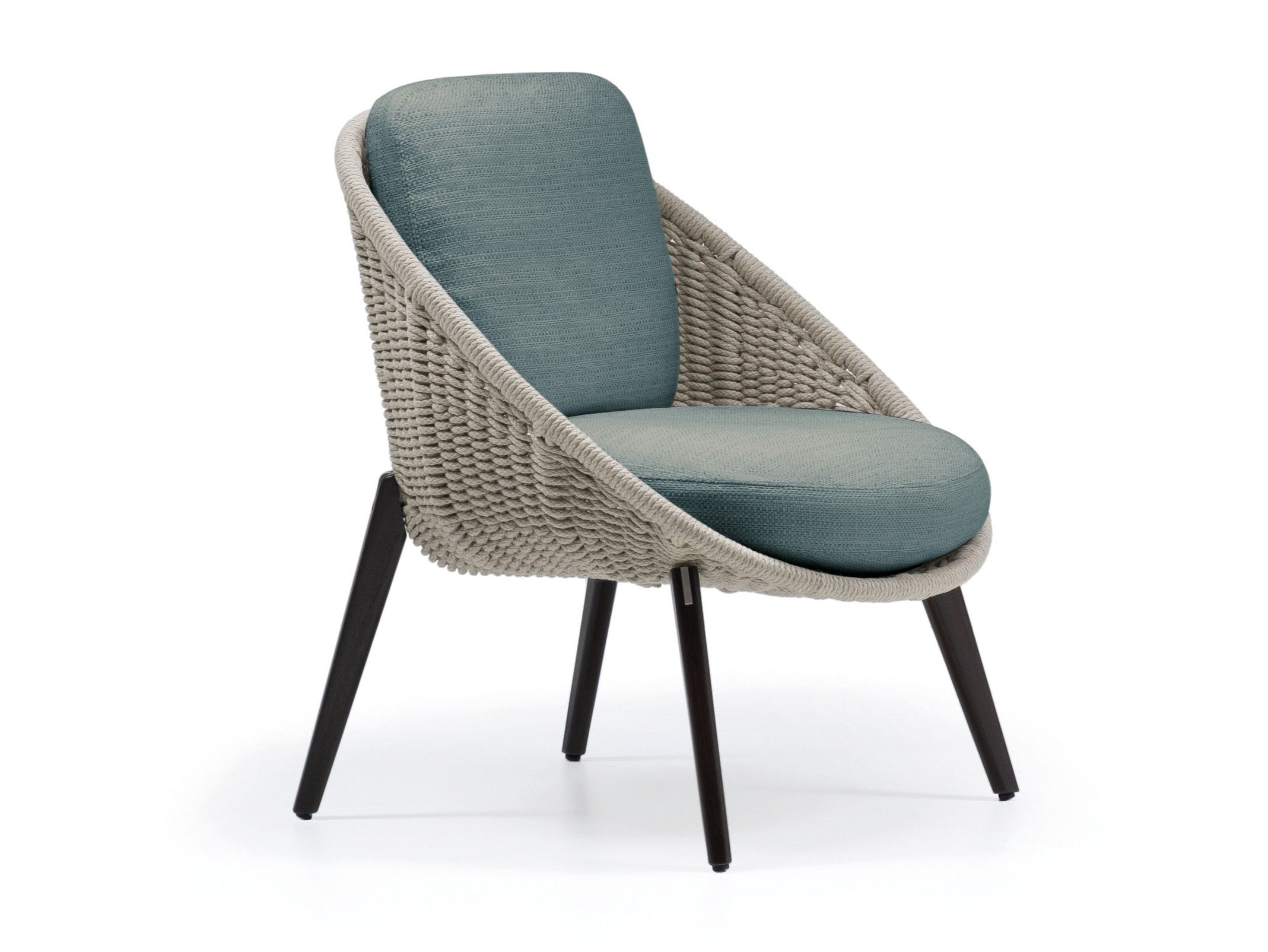 Открытый стул с подлокотниками Minotti Lido Cord Outdoor ARCH-00129417