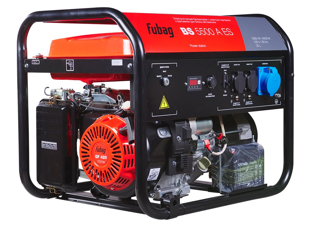 Электрогенератор   бензиновый Fubag BS 5500 AES 9228667 STDN-0042355