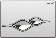 GBM500.01 Инсталляция для биде Creavit