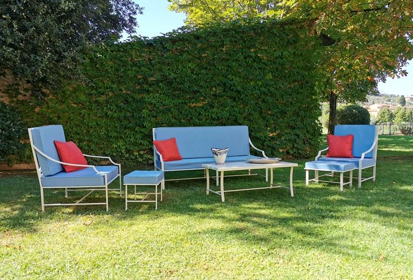 OFFICINACIANI 2-местный садовый диван из кованого железа Perennial Gf4025so  - Вид №3