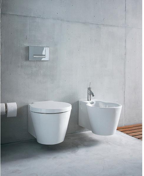 021009 Подвесной унитаз настенный Белый Duravit Starck 1 Германия - Вид №1