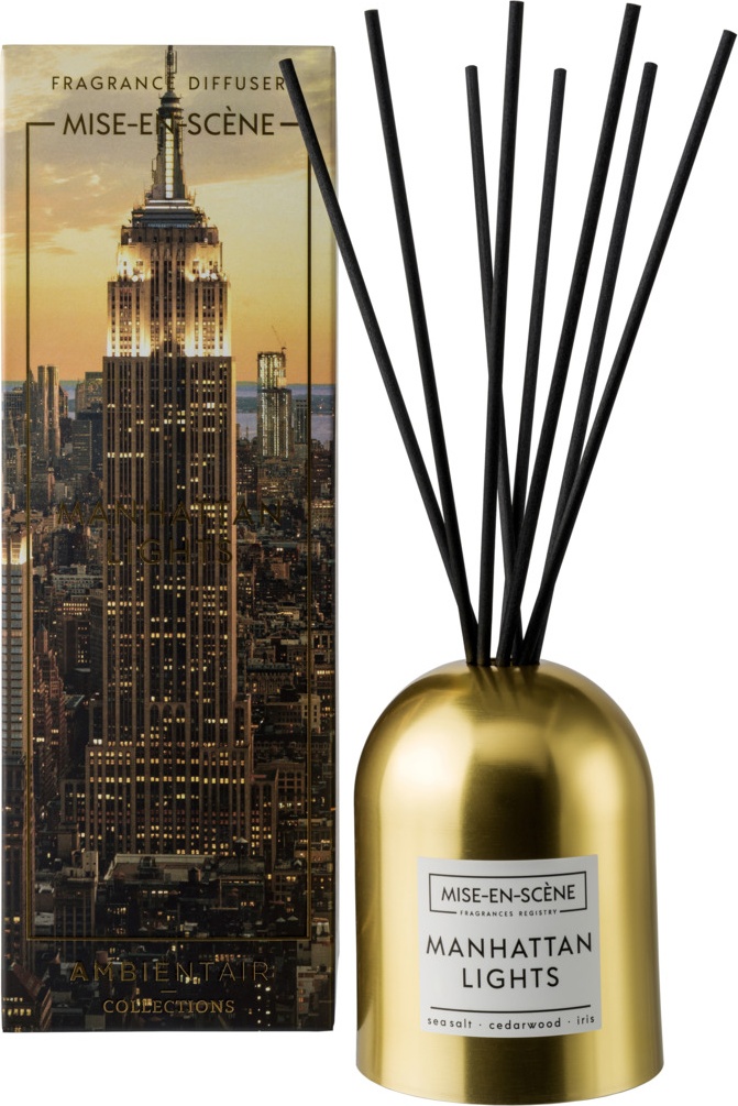 10656720 Ambientair Диффузор ароматический Mise En Scene Manhattan lights 200 мл Стекло 