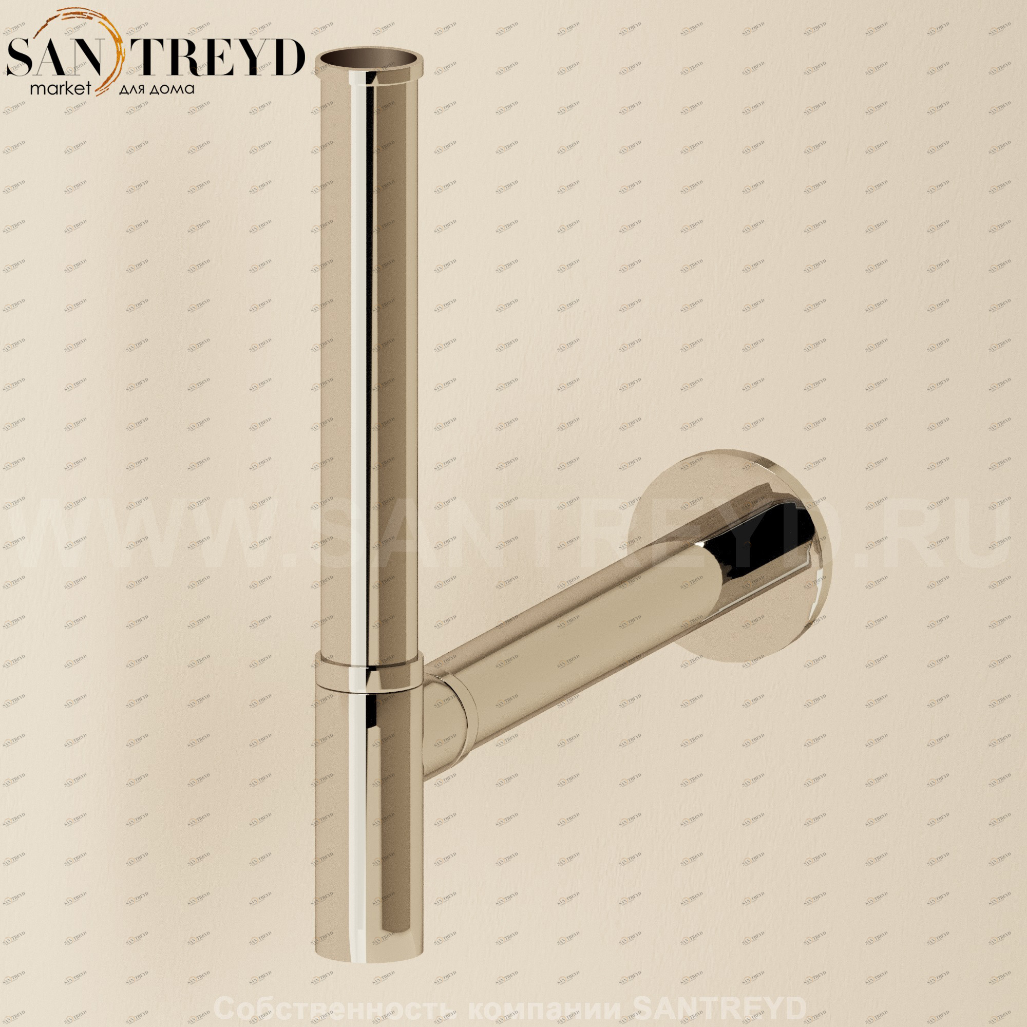 Flaminia SIFONE Телескопический сифон для раковин хром SIFL066.CR Ceramica Flaminia SIFL066CR