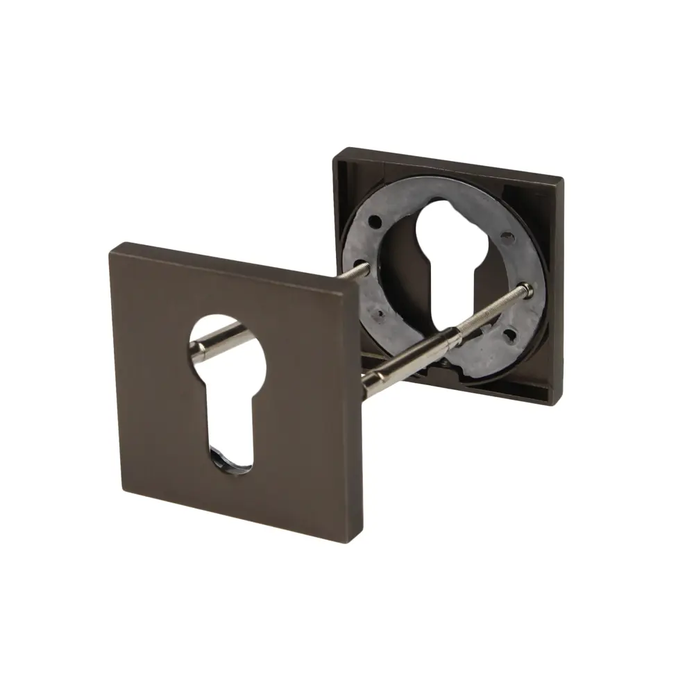 Накладка на замочную скважину KREAFORTA цвет графит 2 шт STLM-2161726