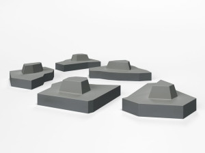 Двусторонний диван с покрытием из пенопласта