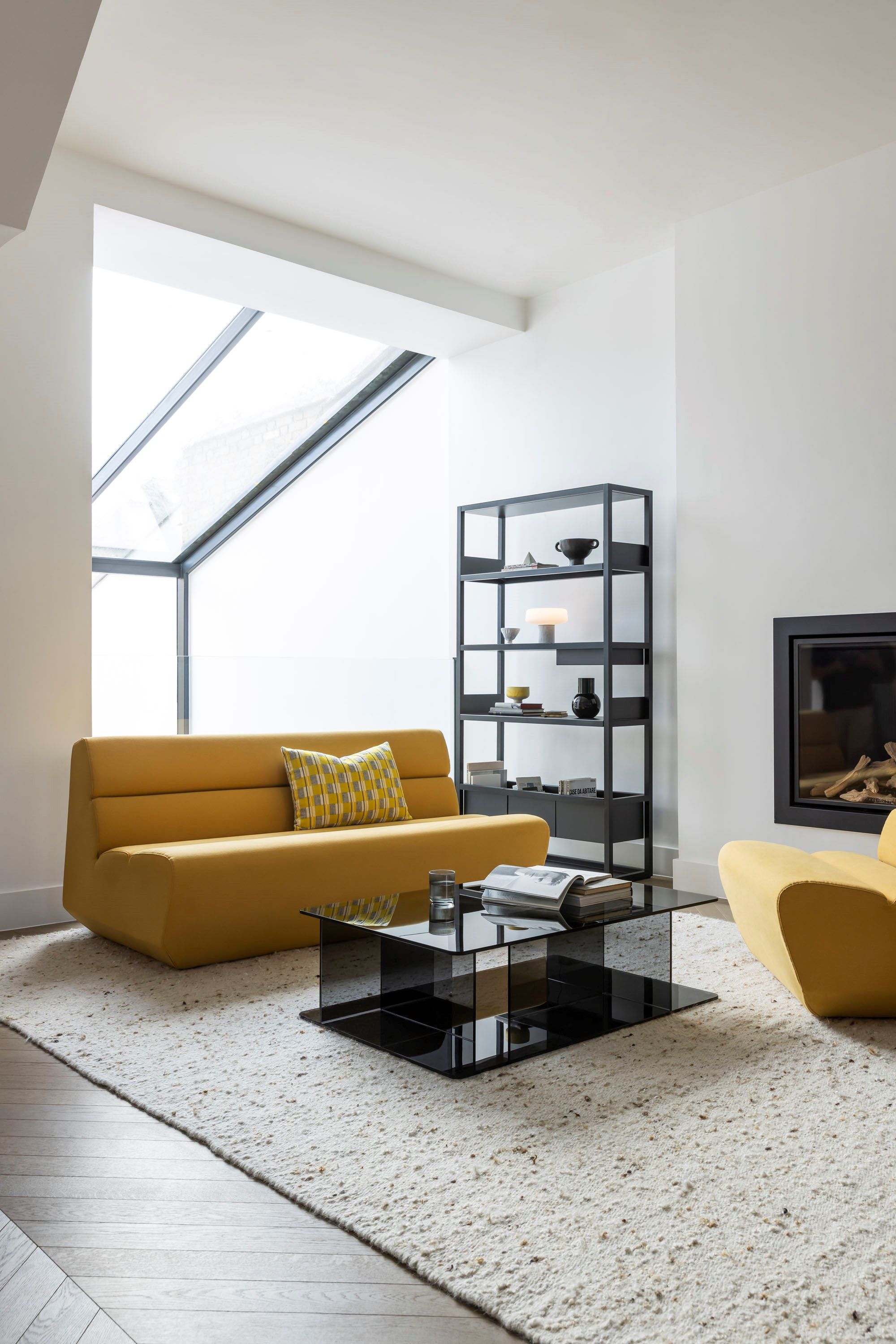 Прямоугольный журнальный столик из закаленного стекла Case LUCENT ARCH-00147658 - Вид №12