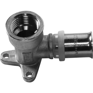 Водорозетка Valtec 1/2"x16 мм ВР никелированная латунь VTM.254.N.001604 15474719 STLM-2063640