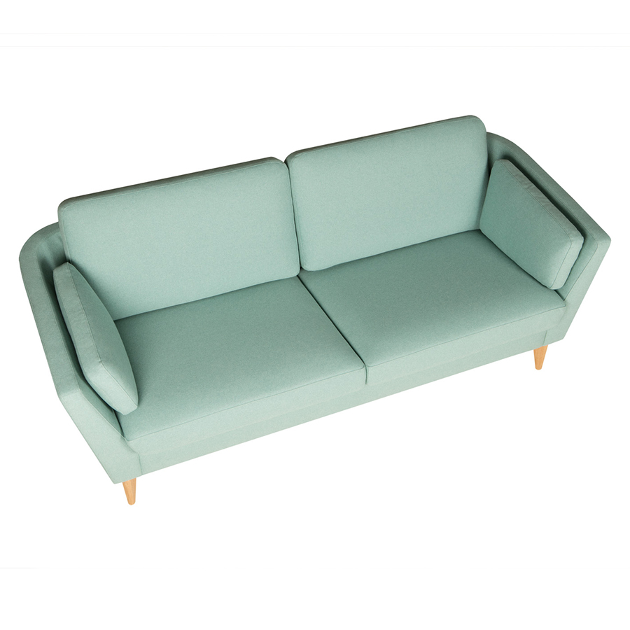 Диван Mynta, двухместный, бирюзовый Sits S1462 - Вид №4