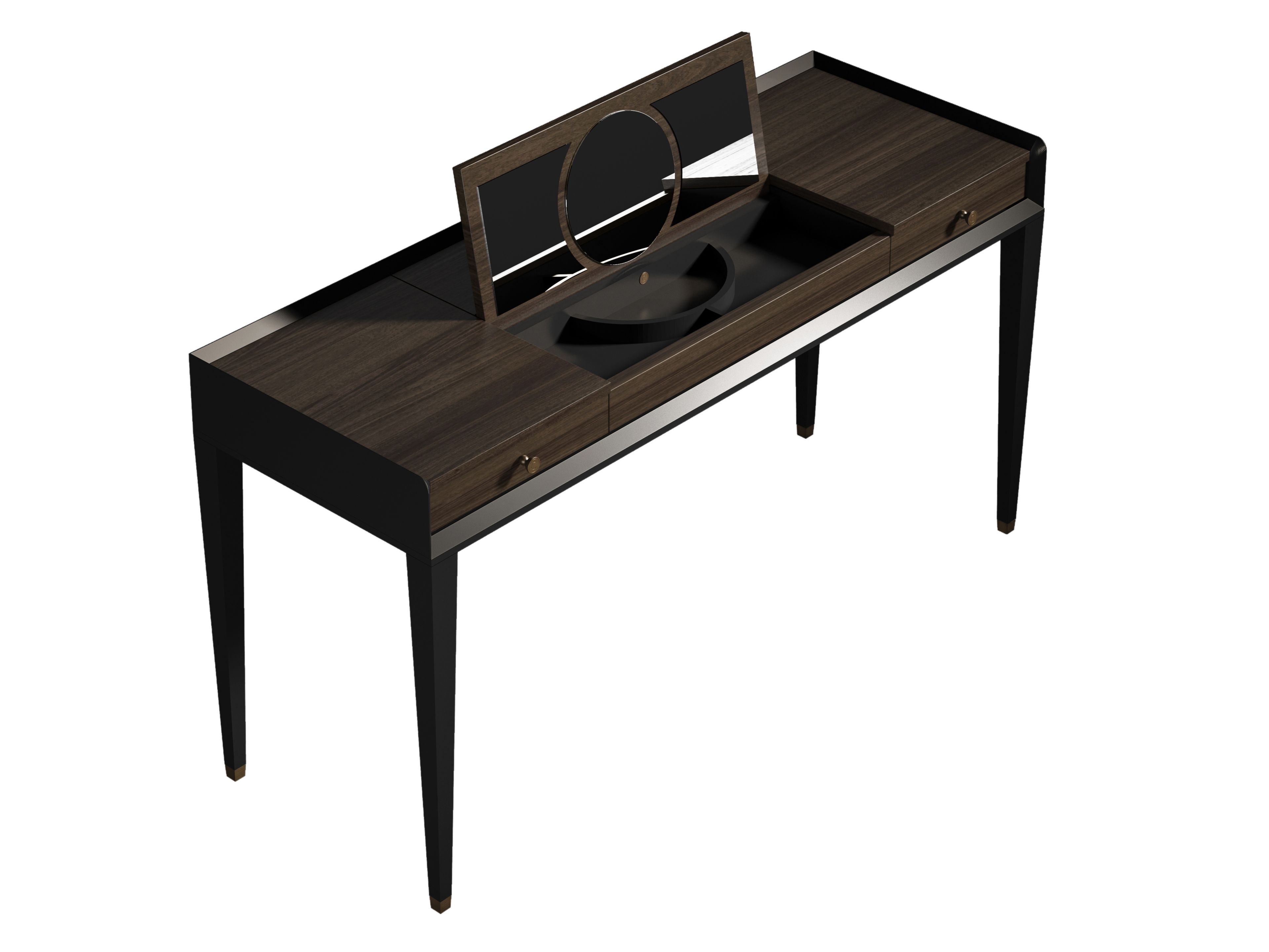 Деревянный туалетный столик CPRN HOMOOD Eclipse ARCH-00153363 - Вид №1