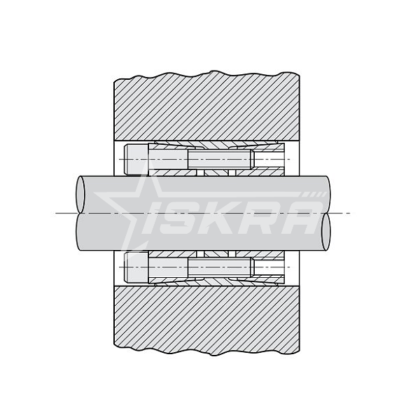 IS3484 Зажимная втулка KLEE048 (PHF FX400-48x80) ISKRA  - Вид №2