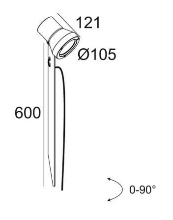 Светодиодный световой столб Deltalight Kix ARCH-00064245 - Вид №10
