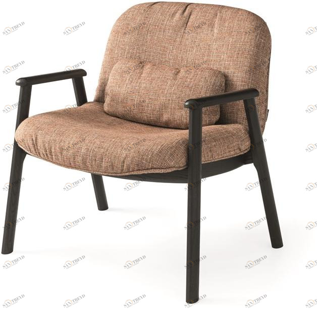 Calligaris Кресло из ткани с подлокотниками  Cs/3406 