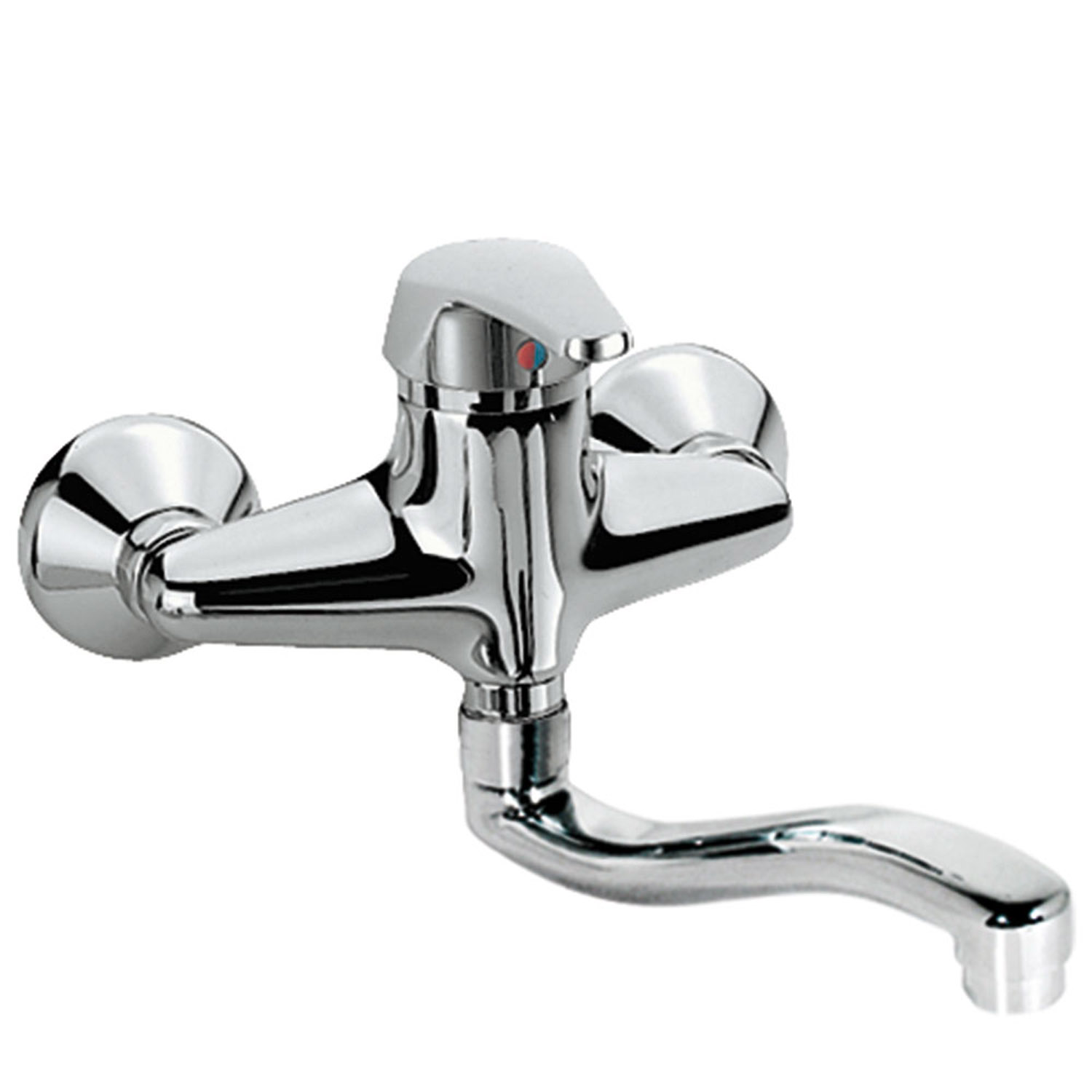 Смеситель для КУХНИ с одной ручкой Настенный для кухни-17032002 TRES Kitchen