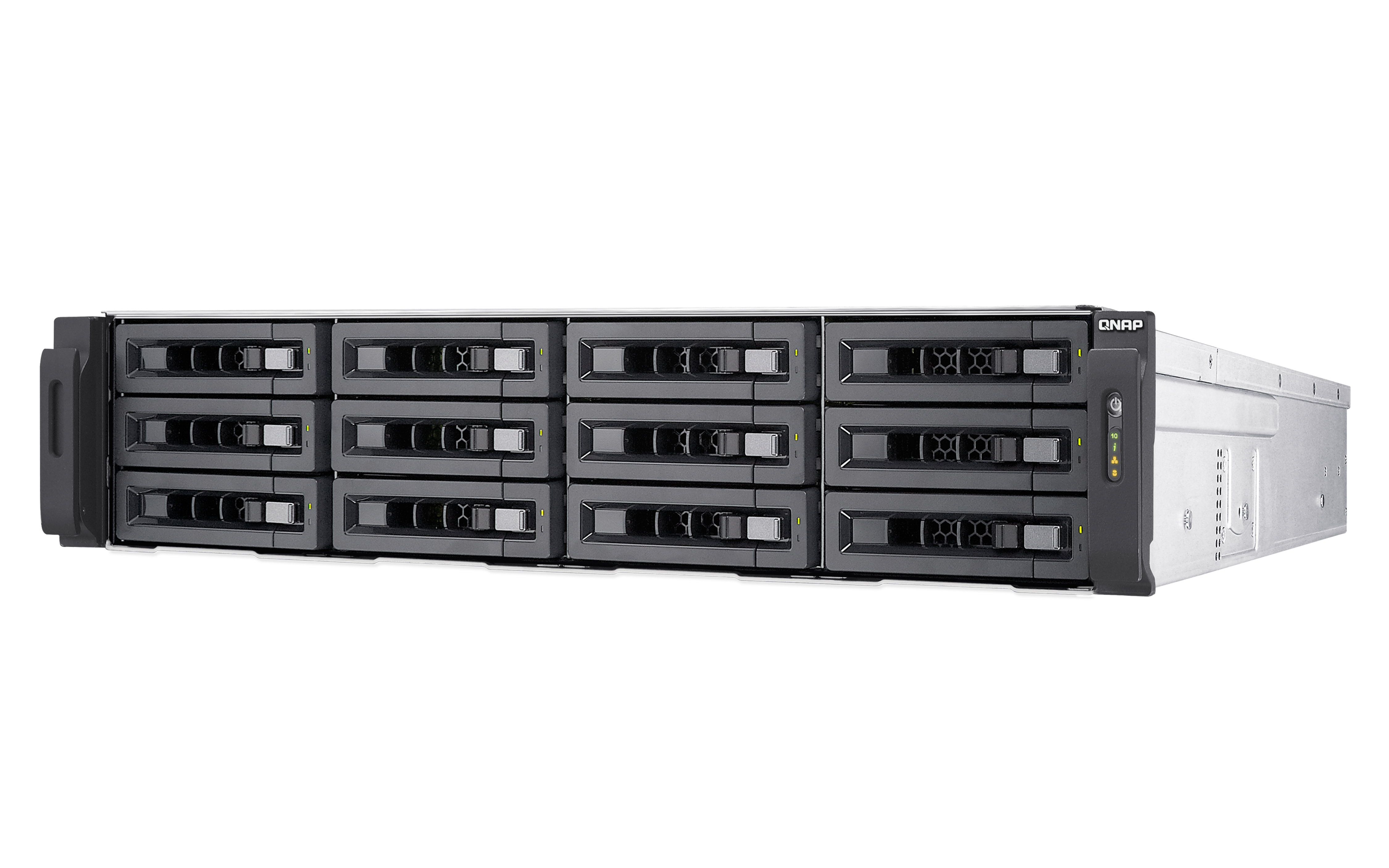 TES-1885U-D1531-16GR Enterprise nas, 18-tray w/o hdd (12-tray 3.5"/2.5" sas/sata + 6x2.5" ssd), 6-core xeon d-1531, 2.2 ghz, 16gb ecc ram (8gb rdimmx2) up to 128gb (32gb rdimmx4), 2x10 gbe sfp+ , 4x1gbe lan, 4xpcie. 2xusb, 2u rackmount, 2x450w psu. includ Santreyd  - Вид №3