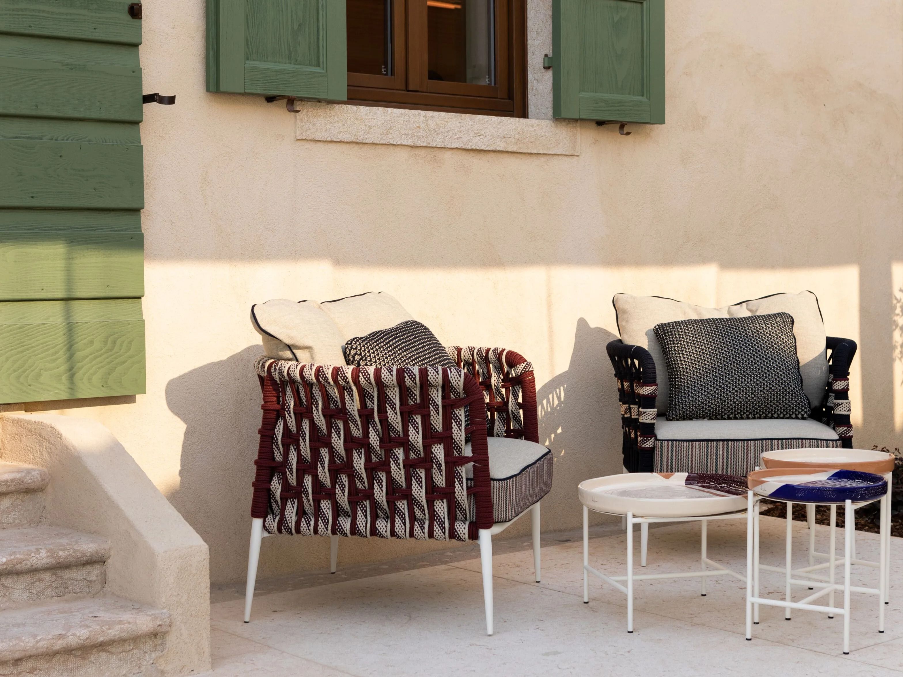 Плетеное уличное кресло с веревками Nodo Italia Antonio Marras + Nodo Italia ARCH-00120059 - Вид №7