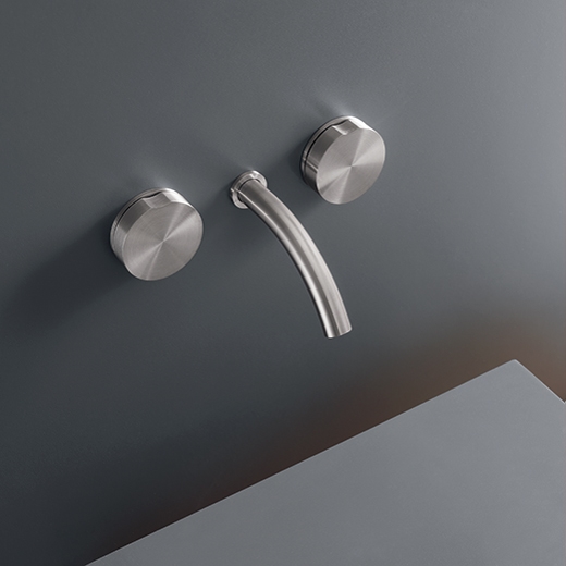 Настенный двойной ручки смеситель с носиком L. 125 мм  GIO13 CEADESIGN  - Вид №1