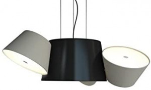 093994 Люстра 3 черно-песочная Marset Tam Tam