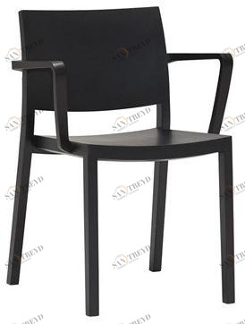 Andreu World Деревянный стул с подлокотниками Duos So2751