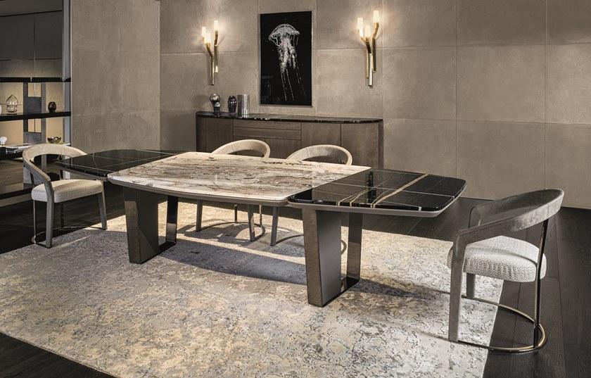 Longhi Стол из мрамора и дерева Loveluxe 2020 – sartoria collection sun-id-1366052 - Вид №11