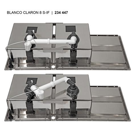 521652 Кухонная мойка Blanco Claron 8 S-IF чаша слева  Blanco Claron - Вид №5