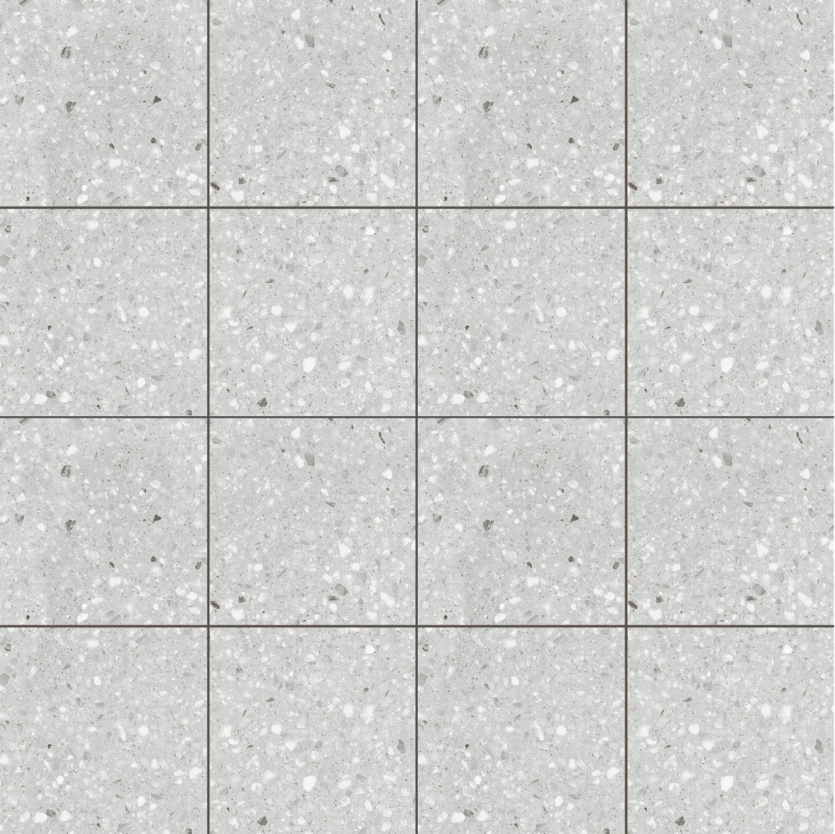 Dvomo Backstage: Элегантность терраццо в сером STP-ST55 INCOLOR - Вид №1