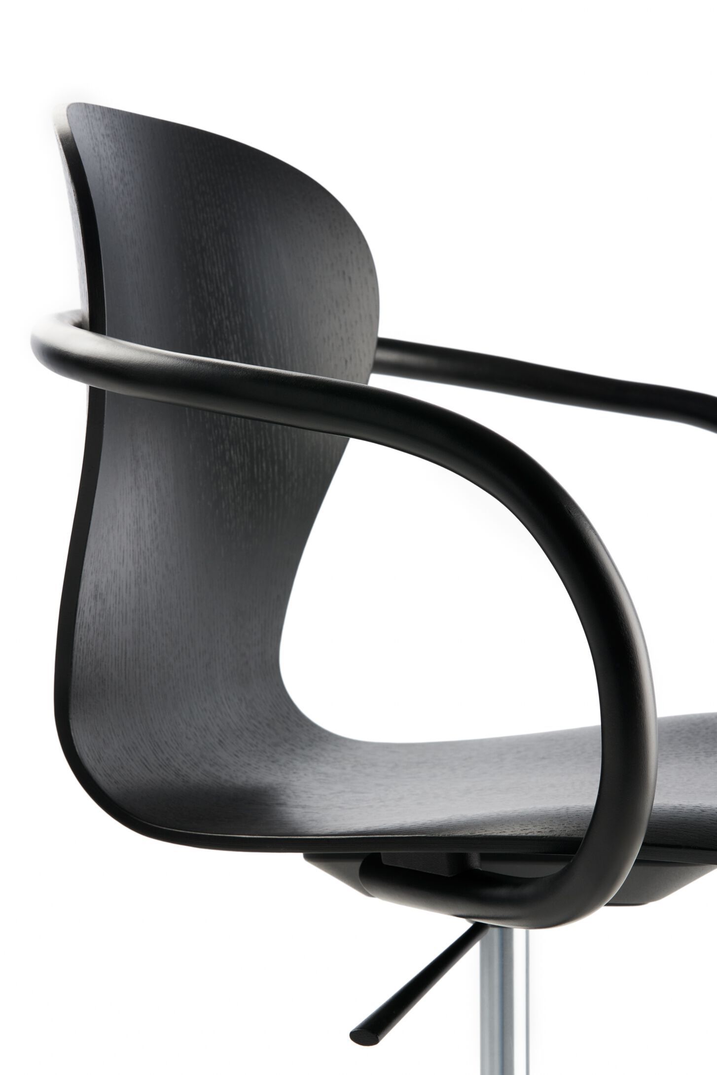 Деревянный стул с колесами с подлокотниками THONET S 220 ARCH-00139478 - Вид №5