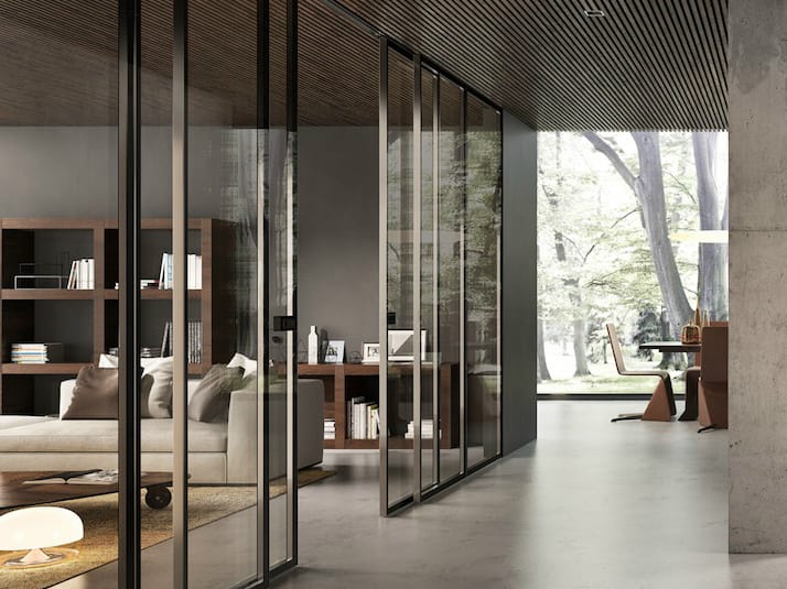 Стеклянная дверь GAROFOLI Bisystem ARCH-00120872 - Вид №1