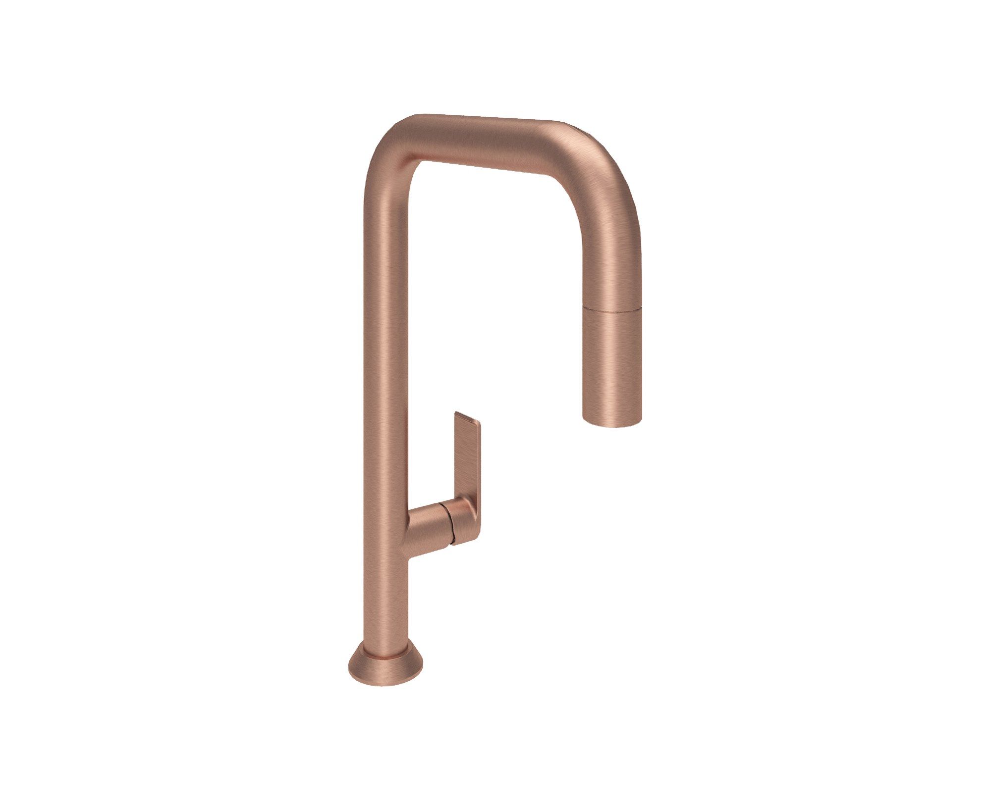 Смеситель для кухни на столешнице со съемным ручным душем BARIL Tube ARCH-00082921 - Вид №5