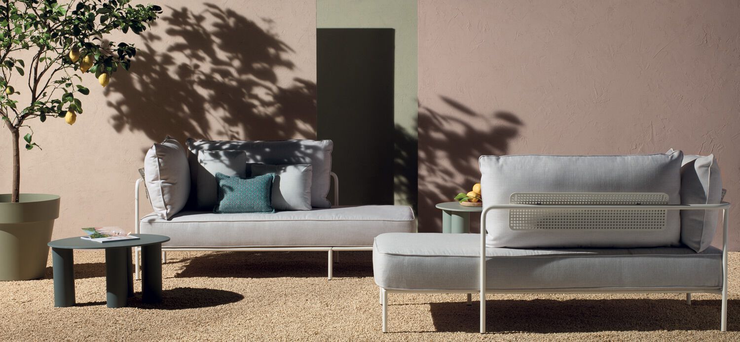 Ткань и сталь сад Dormeuse S-CAB лоскут ARCH-00036639 - Вид №8