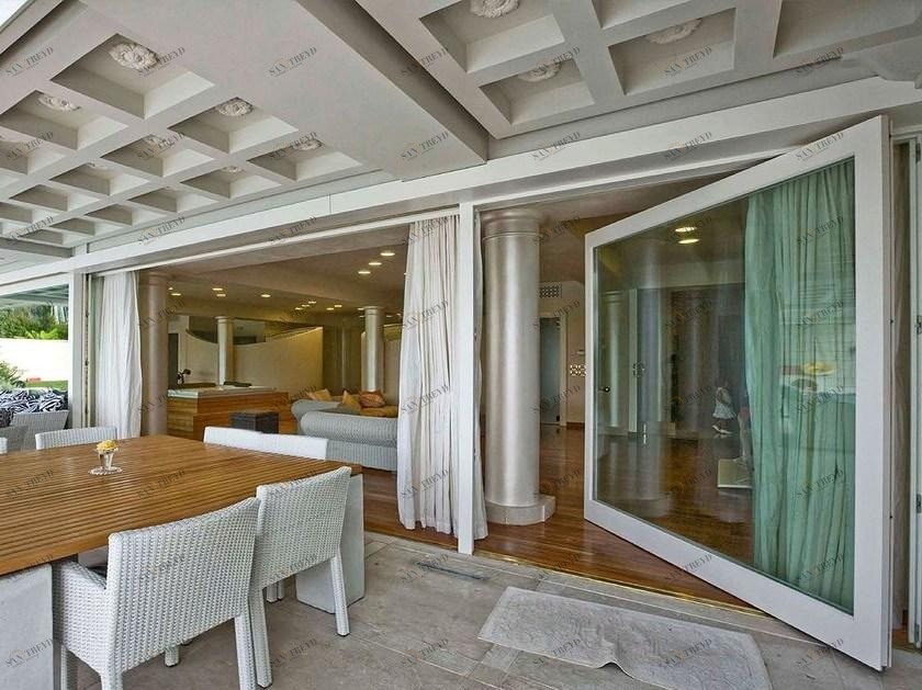 Capoferri Serramenti Распашное окно с терморазрывом из дерева sun-id-1461462