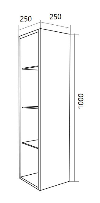 У79533 Пенал Cube 25П Белый глянец 1 Marka CUBE - Вид №5