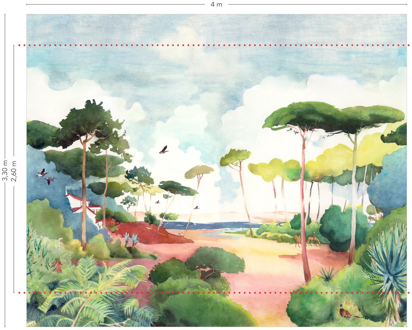 Isidore Leroy Флизелиновые обои с пейзажами sun-id-1444742 - Вид №10