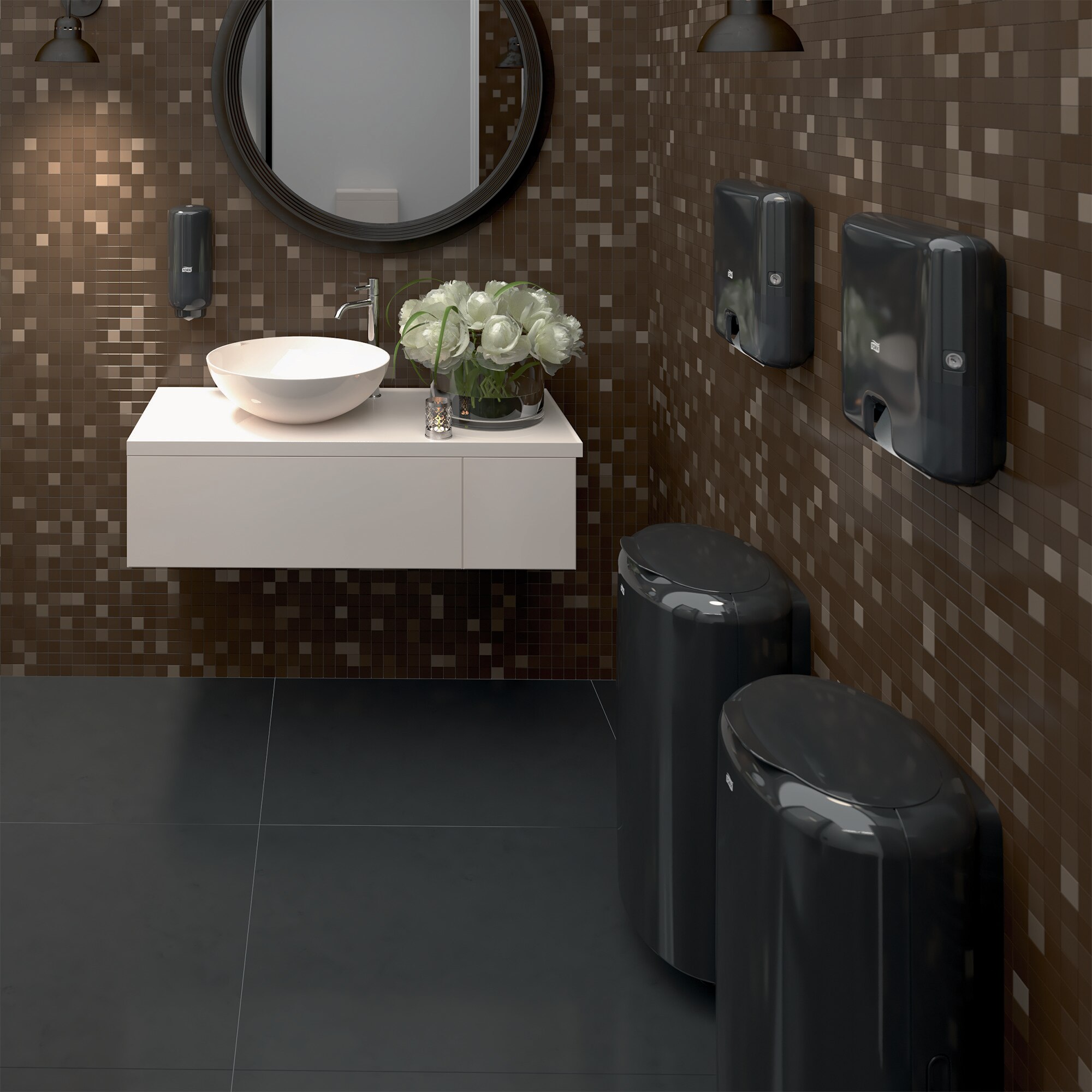 56160839 Диспенсер для мыла и дезинфицирующих средств - с датчиком intuition™ Tork  - Вид №4