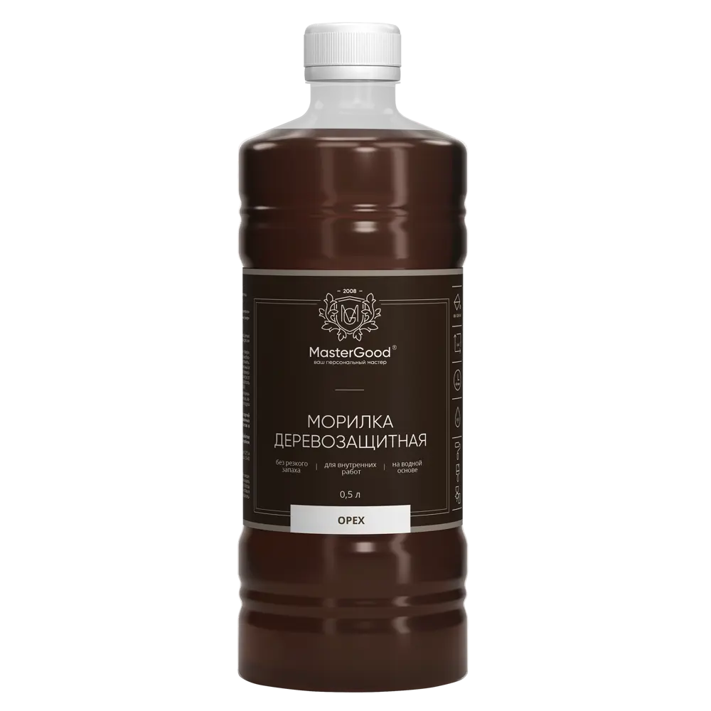 Морилка GOOD MASTER для дерева цвет орех 0,5 л 88038578 STLM-0076612 - Вид №1