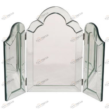 Зеркало трельяж настольное Curved Triple PUSHA ДИЗАЙНЕРСКИЕ 062506 Зеркальный 
