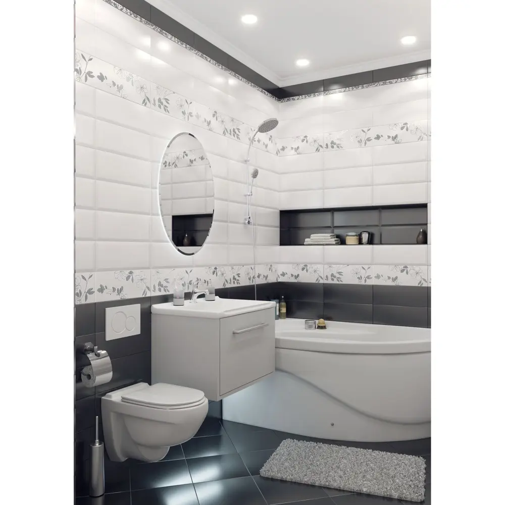 Панно «Бельканто» 15х80 см Kerama Marazzi STLM-2116376 - Вид №4