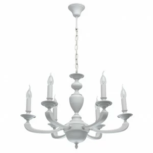 Подвесная люстра MW-Light Дэль Рей 6 700011606 MW-LIGHT ДИЗАЙНЕРСКИЕ, ДЭЛЬ РЕЙ 187446 Белый