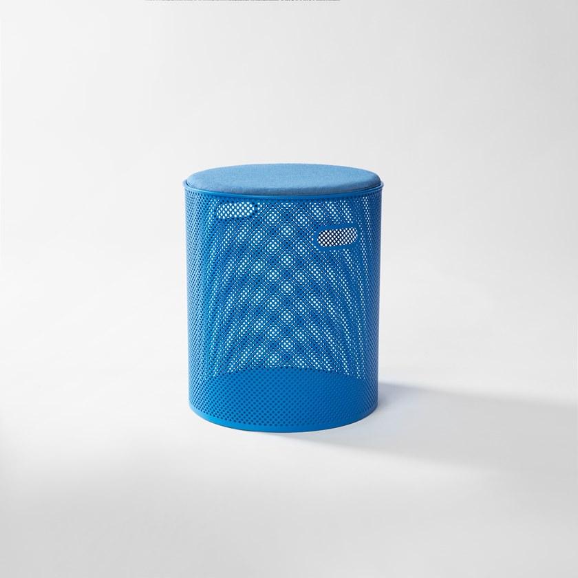 HIRO Табурет / журнальный столик из стального микроперфорированного листа sun-id-1408593 - Вид №7