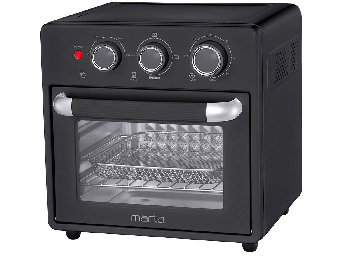 9016285 Мини-печь MARTA MT-EO4296A черный STDN-0068254